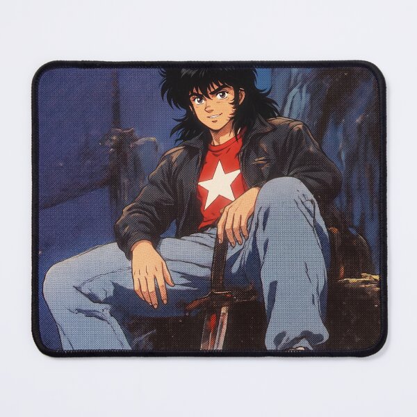 Item preview, Anime Hero with Sword Retro '80s Vintage designed and sold by heavenfold88.