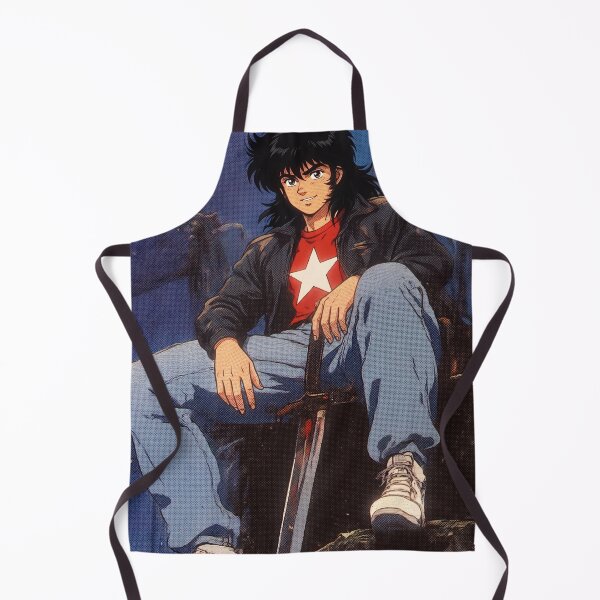 Item preview, Anime Hero with Sword Retro '80s Vintage designed and sold by heavenfold88.