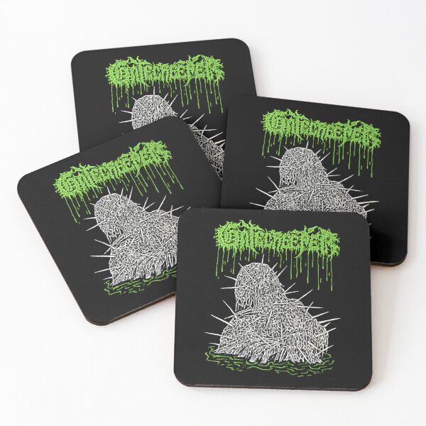Item preview, Spiked Flesh Melting Monster Green Slime Poster designed and sold by IzakHassan.