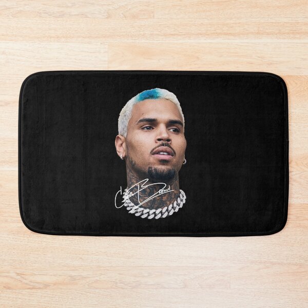 Item preview, Chris Portrait Brown Signature Hip Hop R&B Graphic designed and sold by OddPopARt.