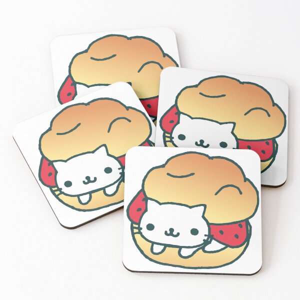Item preview, Nyan Nyan Nyanko Cream Puff designed and sold by taroxstudio.