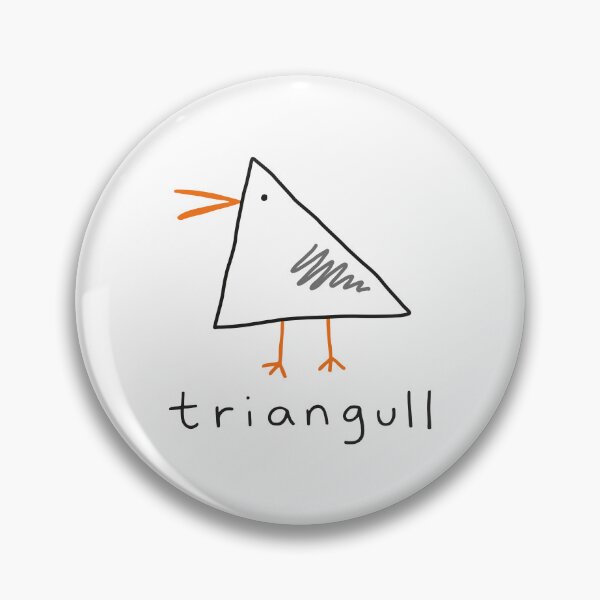 Item preview, Triangull Triangle Seagull Bird designed and sold by NQArtist.