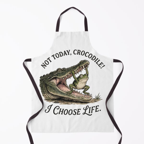 Item preview, Not today crocodile designed and sold by teenlabel.