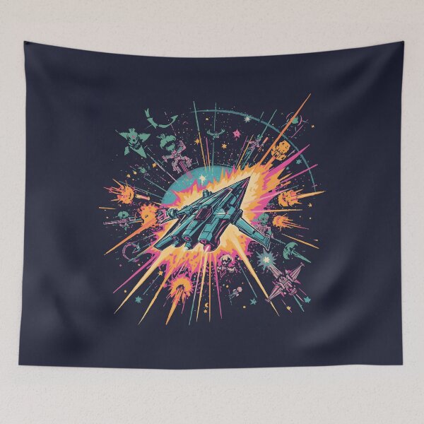 Item preview, Retro Arcade Space Shooter 80s Pixel Gaming designed and sold by ThePixelArchive.