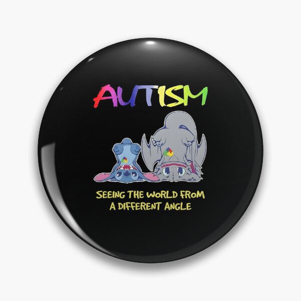 Item preview, Autism Seeing The World From A Different Angle Elephant Puzzle Piece Rainbow designed and sold by OddPopARt.
