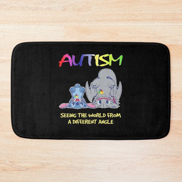 Item preview, Autism Seeing The World From A Different Angle Elephant Puzzle Piece Rainbow designed and sold by OddPopARt.