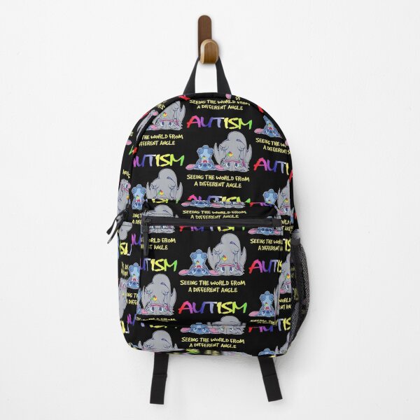 Item preview, Autism Seeing The World From A Different Angle Elephant Puzzle Piece Rainbow designed and sold by OddPopARt.