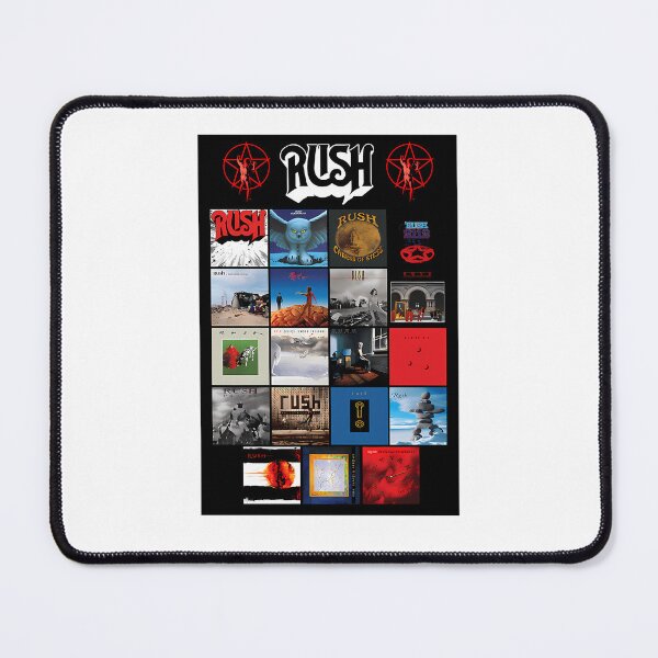 Item preview, Discography Covers Grid Red Starman Poster designed and sold by Nimaya99.