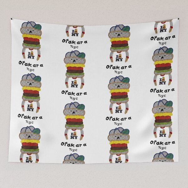 Item preview, East Rutherford Day 2 Otakaraya NYC Burger Boy designed and sold by OddPopARt.