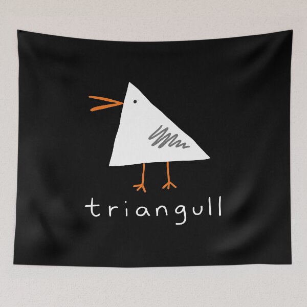 Item preview, Triangull Triangle Seagull Bird designed and sold by NQArtist.