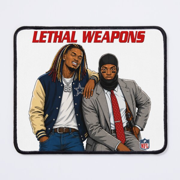 Item preview, CeeDee Lamb & George Pickens (LETHAL WEAPON) designed and sold by 998lc.