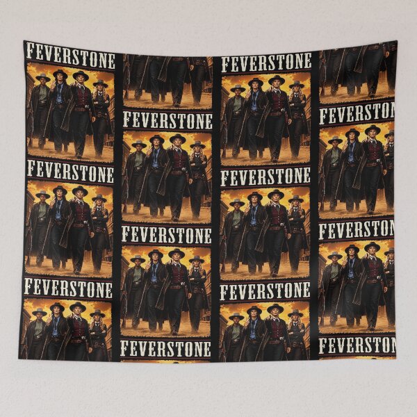 Item preview, FeverStone Basketball Tombstone Western Movie Mashup designed and sold by OddPopARt.