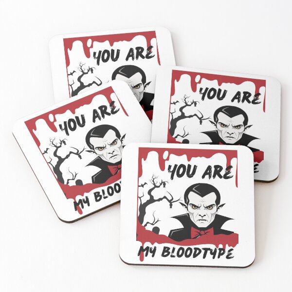 Item preview, Vampire Pun - You Are My Bloodtype Halloween designed and sold by Catzelle.