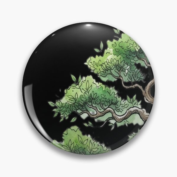 Item preview, Bonsai tree design in watercolour optic designed and sold by karybaquetu10.