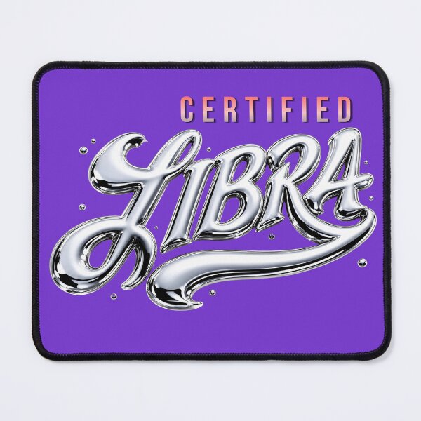 Item preview, Certified Libra – Silver Chrome Zodiac Statement designed and sold by ZenWealthDesign.