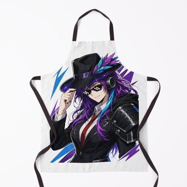 Item preview, Hat Tip Halftone Anime Portrait designed and sold by NextLevelThread.