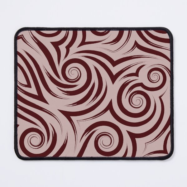 Item preview, Red Wine Deep Plum Swirl Pattern designed and sold by Jyoti Digital Artist.