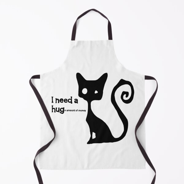 Item preview, Funny Black Cat Quote | Cute Feline Humor Typography Design designed and sold by AAstore0013.