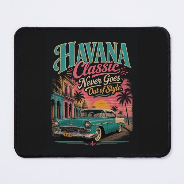 Item preview, Havana Vintage Car Silhouette – Classic Never Goes Out of Style – Cuba Tropical Art designed and sold by bobscraze.
