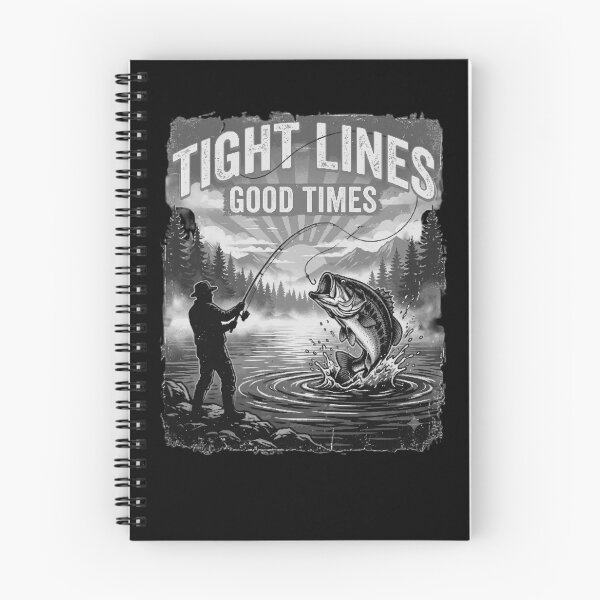 Item preview, Tight Lines Good Times - Bass Fishing Angler Lake Sunset Design designed and sold by 519xdesign.