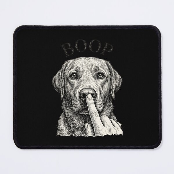 Item preview, BOOP Funny Dog Nose Tap Labrador Retriever designed and sold by snowry.