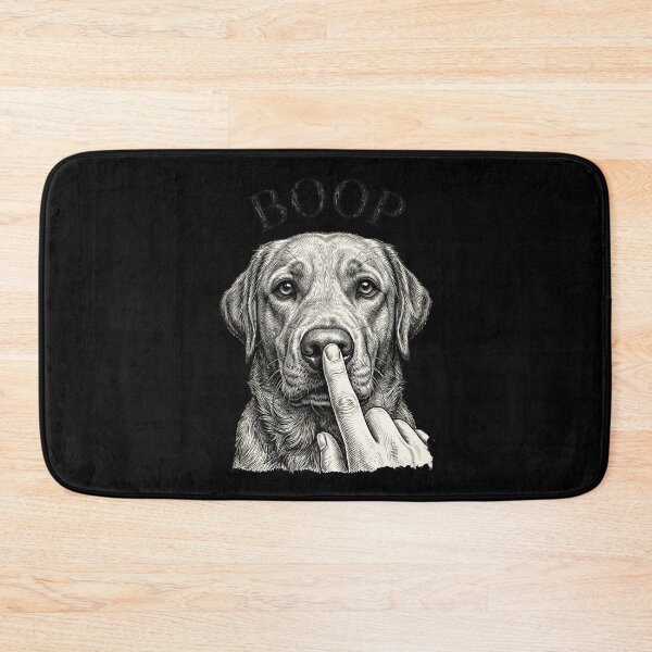 Item preview, BOOP Funny Dog Nose Tap Labrador Retriever designed and sold by snowry.