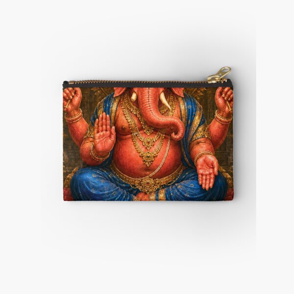 Item preview, Sankatahara Ganapati – Divine Dispeller of Troubles | 32 Forms Of Ganpati. Lord Ganesha Devotional Art designed and sold by Homyar.