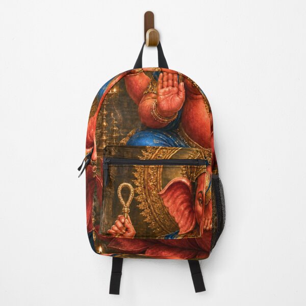 Item preview, Sankatahara Ganapati – Divine Dispeller of Troubles | 32 Forms Of Ganpati. Lord Ganesha Devotional Art designed and sold by Homyar.