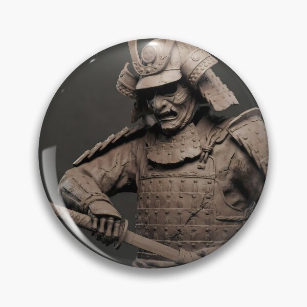 Item preview, Undead Skeleton Samurai Dark Fantasy designed and sold by GalleryBrisArt.