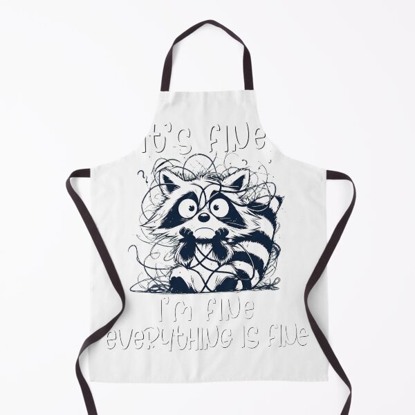 Item preview, Raccoon It's Fine I'm Fine Everything Is Fine designed and sold by HorizonDawnShop.