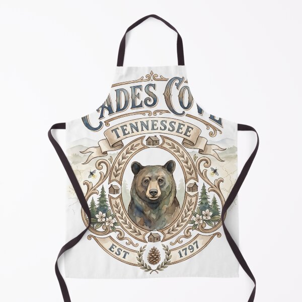 Item preview, Cades Cove Tennessee Black Bear Vintage Emblem designed and sold by castillomiami.