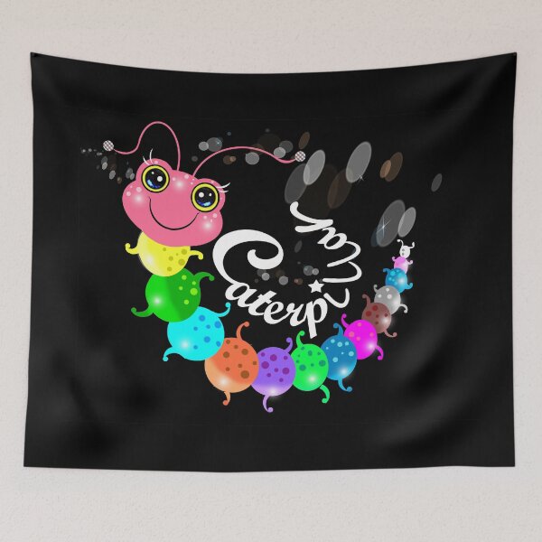 Item preview, Colorful Little Caterpillar designed and sold by Shirley cute art .
