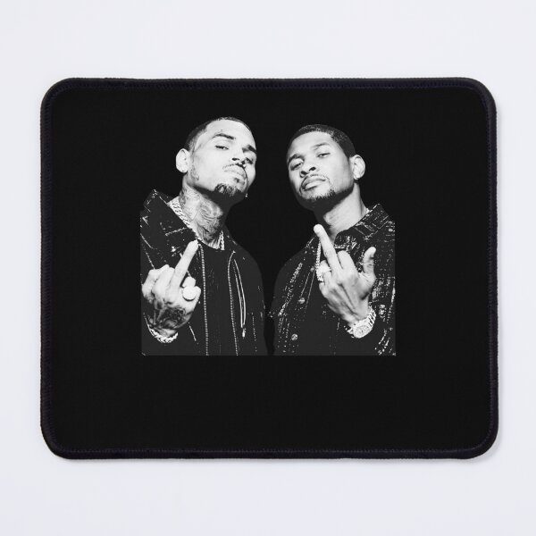 Item preview, Chris And Usher Double Middle Finger Hip Hop Graphic designed and sold by OddPopARt.