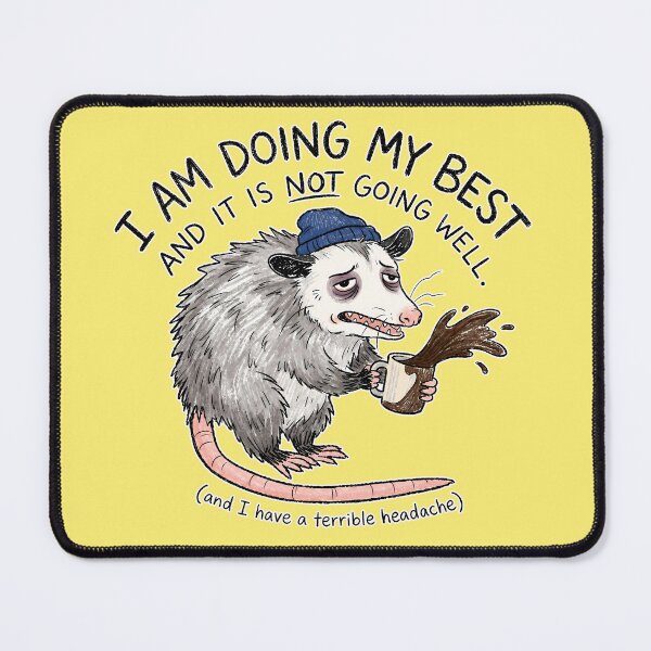Item preview, Funny Opossum meme designed and sold by Ribeiro-Art.