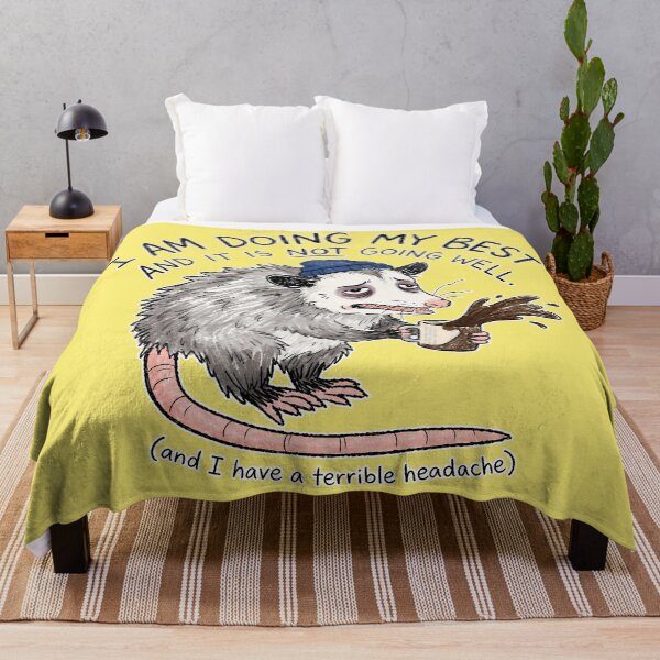 Item preview, Funny Opossum meme designed and sold by Ribeiro-Art.