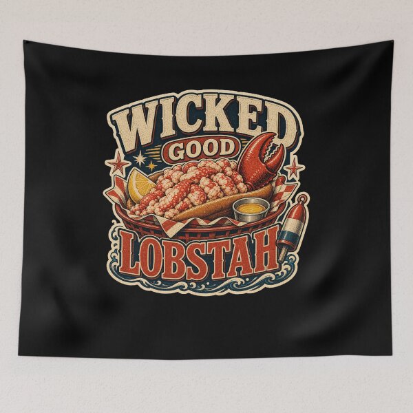 Item preview, Delicious New England Lobstah Roll Seafood Art designed and sold by snowry.