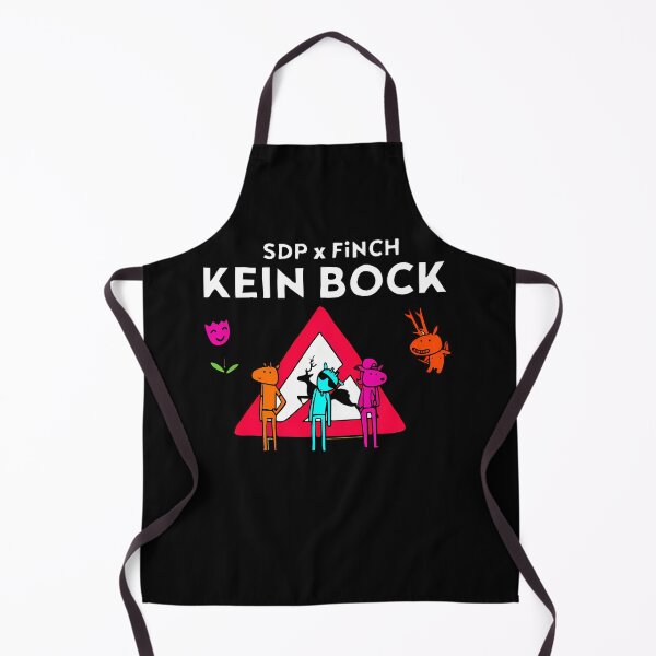 Item preview, SDP x FiNCH Kein Bock Triangular Sign Characters Poster designed and sold by MuminOkan.