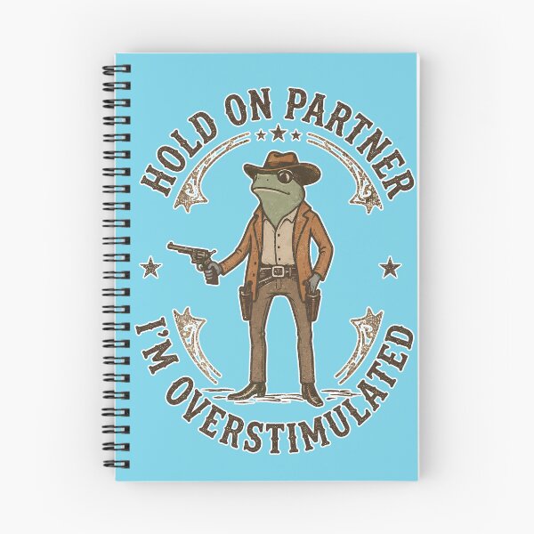 Item preview, Hold On Partner I'm Overstimulated designed and sold by Ribeiro-Art.