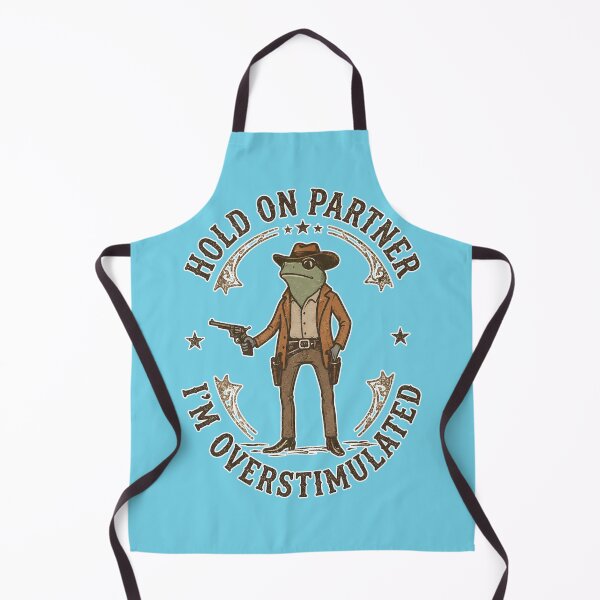Item preview, Hold On Partner I'm Overstimulated designed and sold by Ribeiro-Art.
