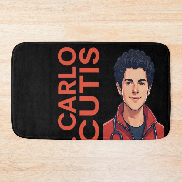 Item preview, Saint Carlo Acutis Santo Carlo Acutis Saint Carlo designed and sold by leslygelbq.