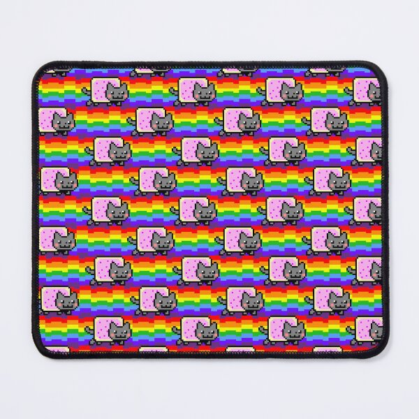 Item preview, Nyan Cat Pattern Pixel Art Y2K Retro Internet Aesthetic designed and sold by TrxshWear.