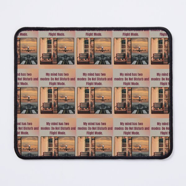 Item preview, Do Not Disturb / Flight Mode - Cozy Travel Aesthetic designed and sold by Artemis & Woven Collective.