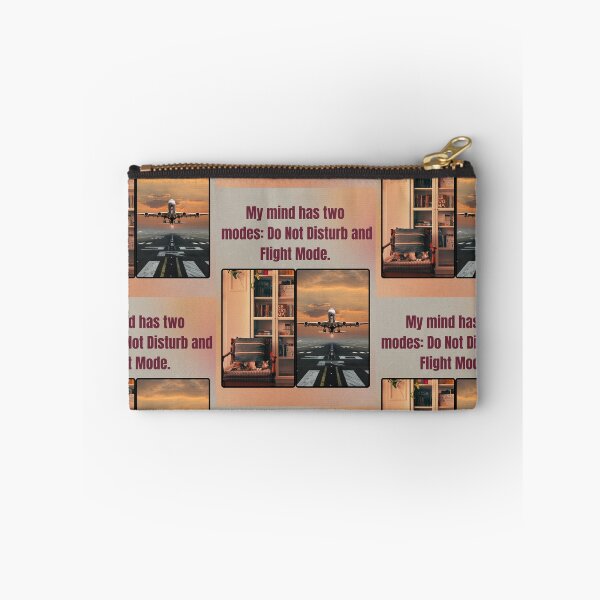Item preview, Do Not Disturb / Flight Mode - Cozy Travel Aesthetic designed and sold by Artemis & Woven Collective.