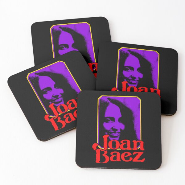 Item preview, Joan Baez Purple Framed Portrait Poster designed and sold by Fatimawael.
