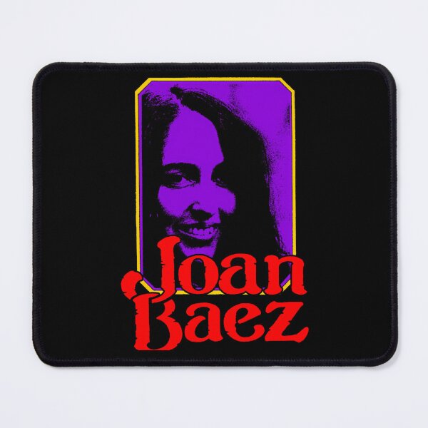 Item preview, Joan Baez Purple Framed Portrait Poster designed and sold by Fatimawael.