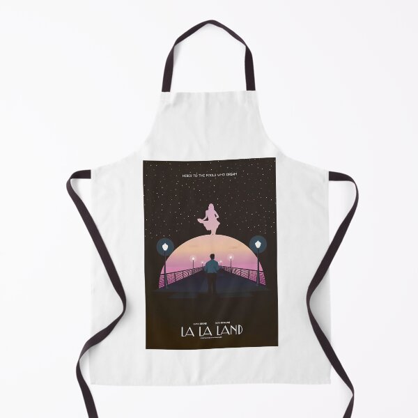 Item preview, La La Land Pier Sunset & Starlight Silhouette Poster designed and sold by Fatimawael.