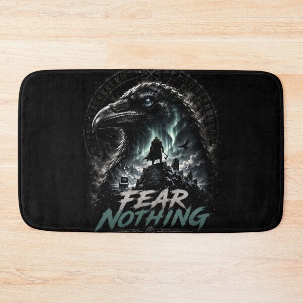 Item preview, Viking Raven Fear Nothing Design designed and sold by Amr Siam.