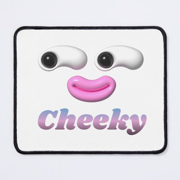 Item preview, Cute Cheeky Funny Smiley Face Design designed and sold by Amilu Creative.