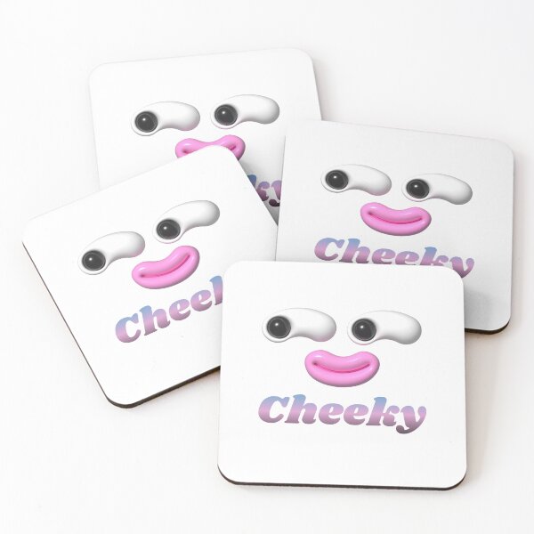 Item preview, Cute Cheeky Funny Smiley Face Design designed and sold by Amilu Creative.