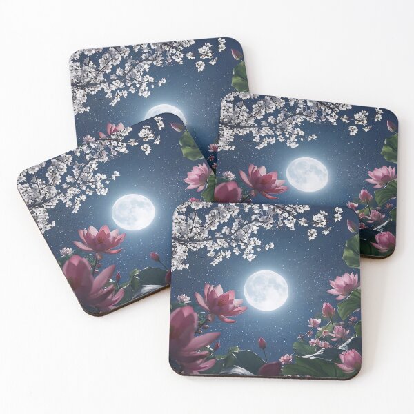 Item preview, Cherry Blossom Moon Art designed and sold by EWPrints.